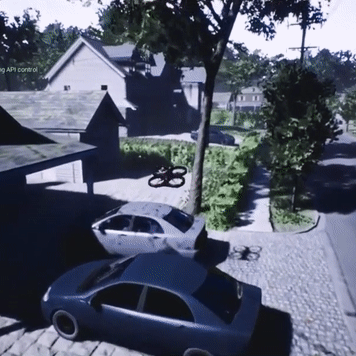 Depth based navigation using RL